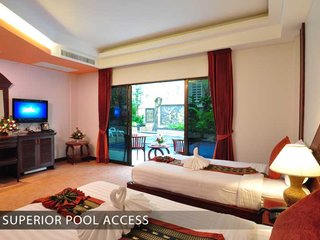 Superior pool access