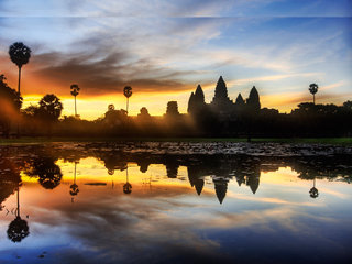 Siem Reap Temples Visit  -  Sunset Cruise on Gondola (B, L, D)