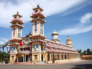 Saigon - Cao Dai Temple – Cu Chi Tunnels (B, L)