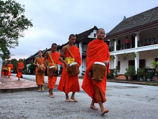 Vientiane Monks and Charities  Half Day