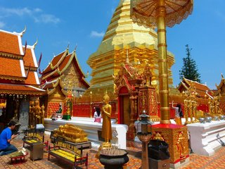 Bangkok - ChiangMai: Doi Suthep Temple Tour (B, L, D)